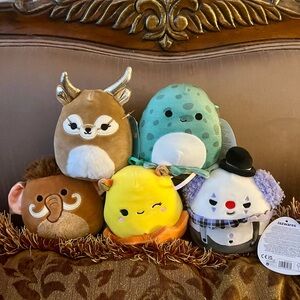Makes a Sweet Gift!  A family of 5” SQUISHMALLOWS in Search of a Home.